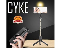 Gậy tự sướng chụp ảnh selfie hàng hiệu CYKE CL10S có LED